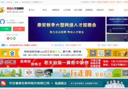 泰安人才招聘网官方招聘,优质岗位一网打尽，助力职场梦想起航